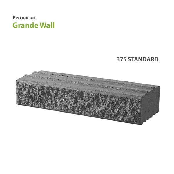 Permacon Grande Wall 375 Standard